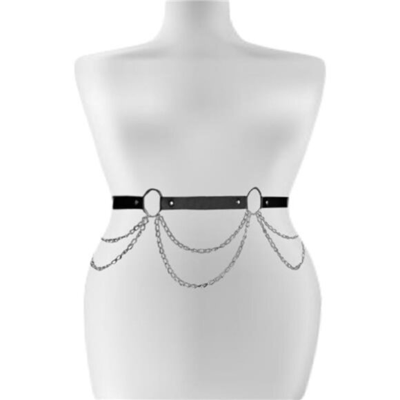 Waist Belt Fashion Harness Body Chest Belt With Chains - Lp-179-xxxl main image 7